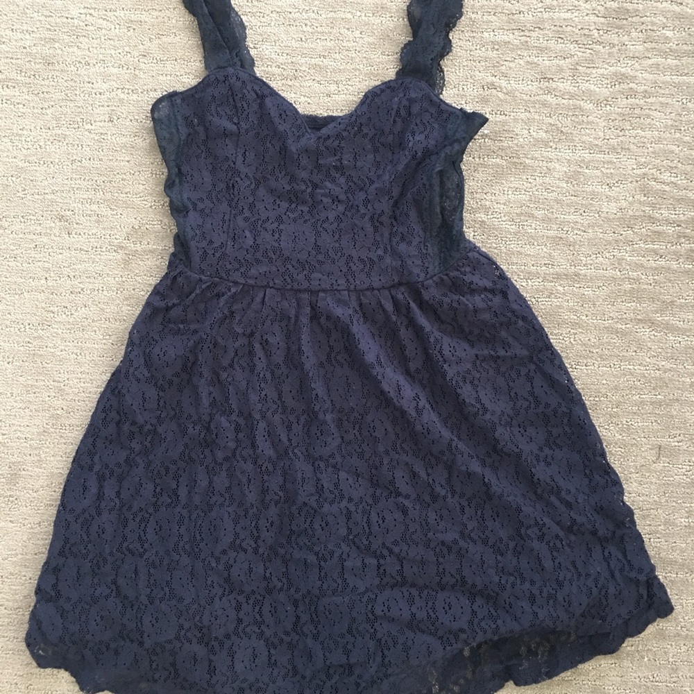 Blue Lace Dress